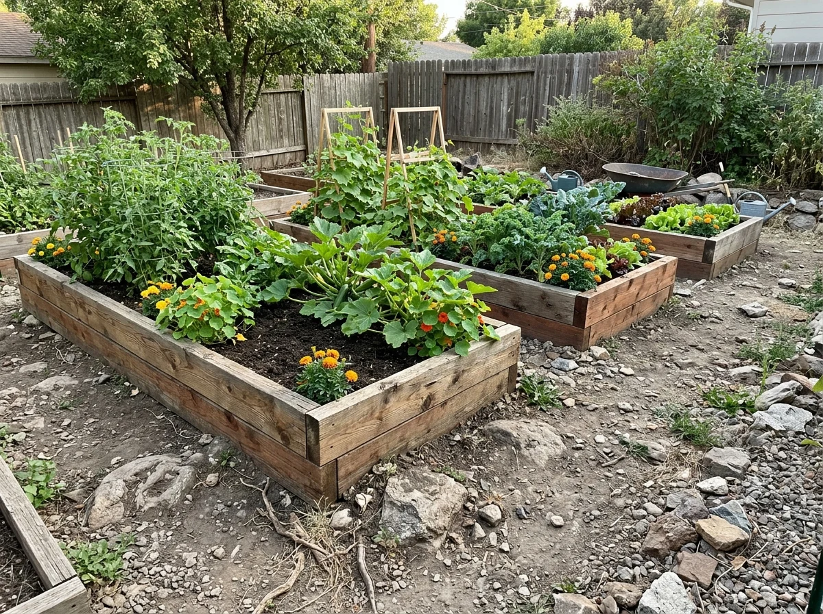 11. The Yard with Poor, Rocky Native Soil