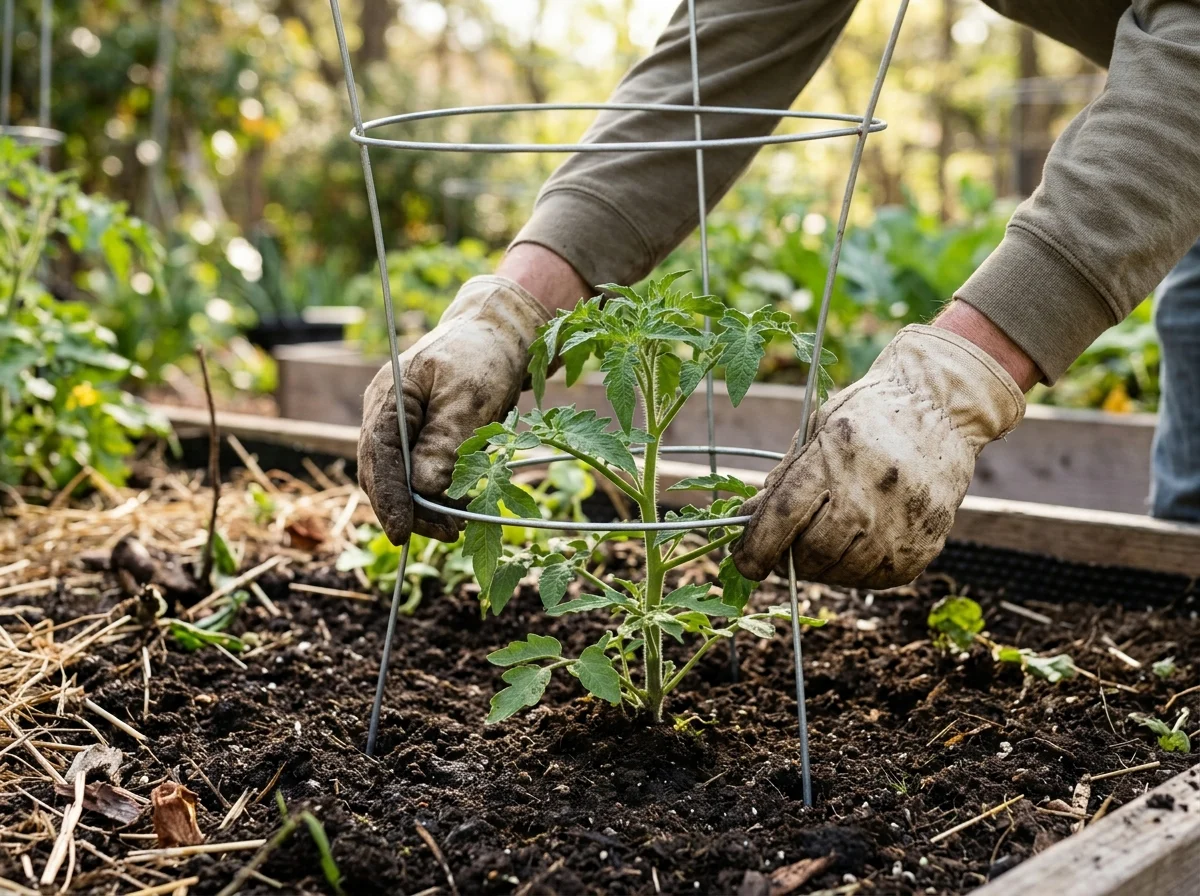 20. Stake or Support Climbing and Sprawling Plants