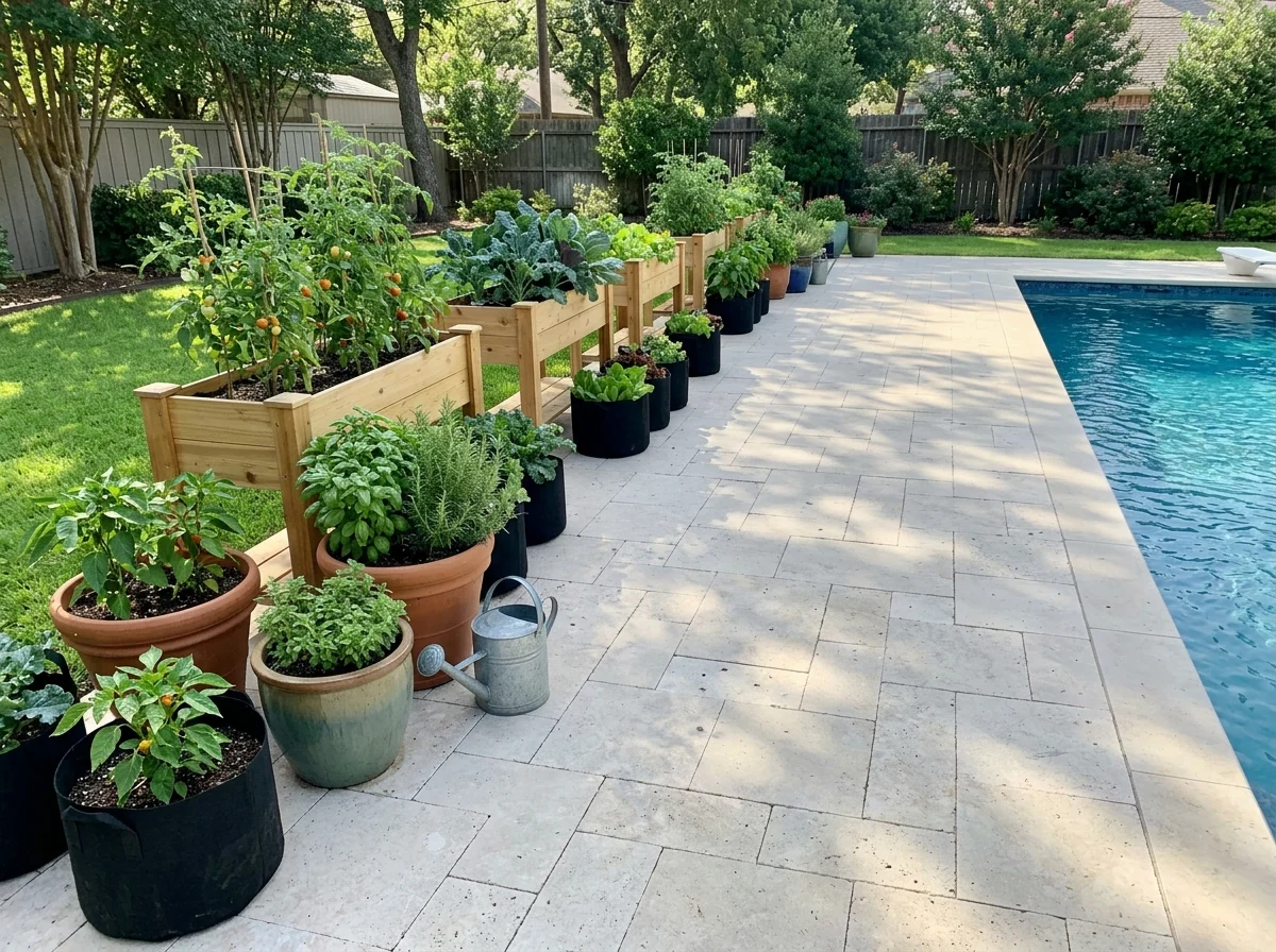 21. The Yard with an Existing In-Ground Pool