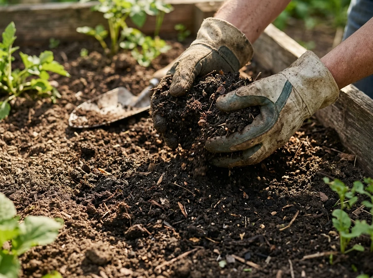 4. Mix in Compost or Aged Manure