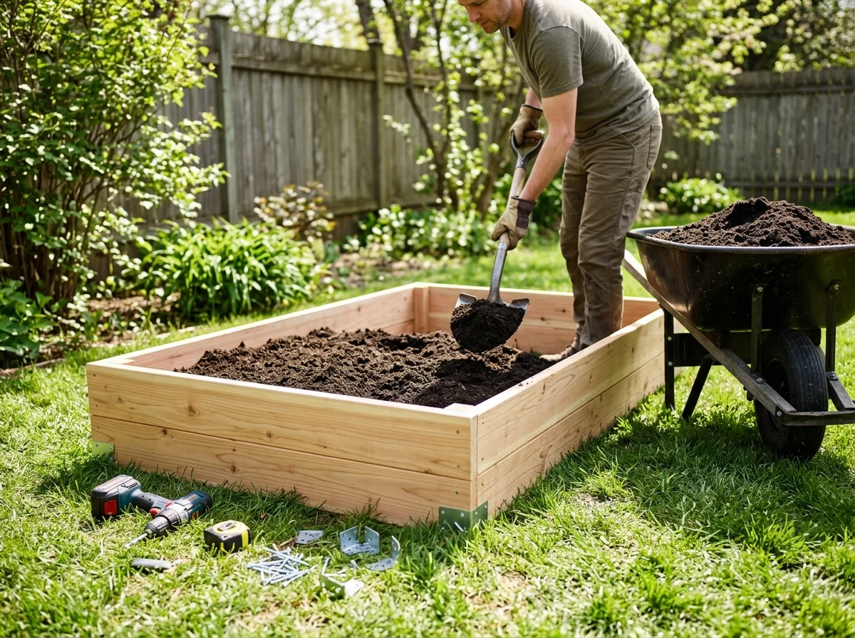6. Build or Set Up Your Beds