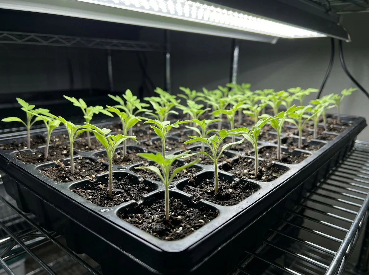9. Start Seeds Indoors for Slow-Growing Crops