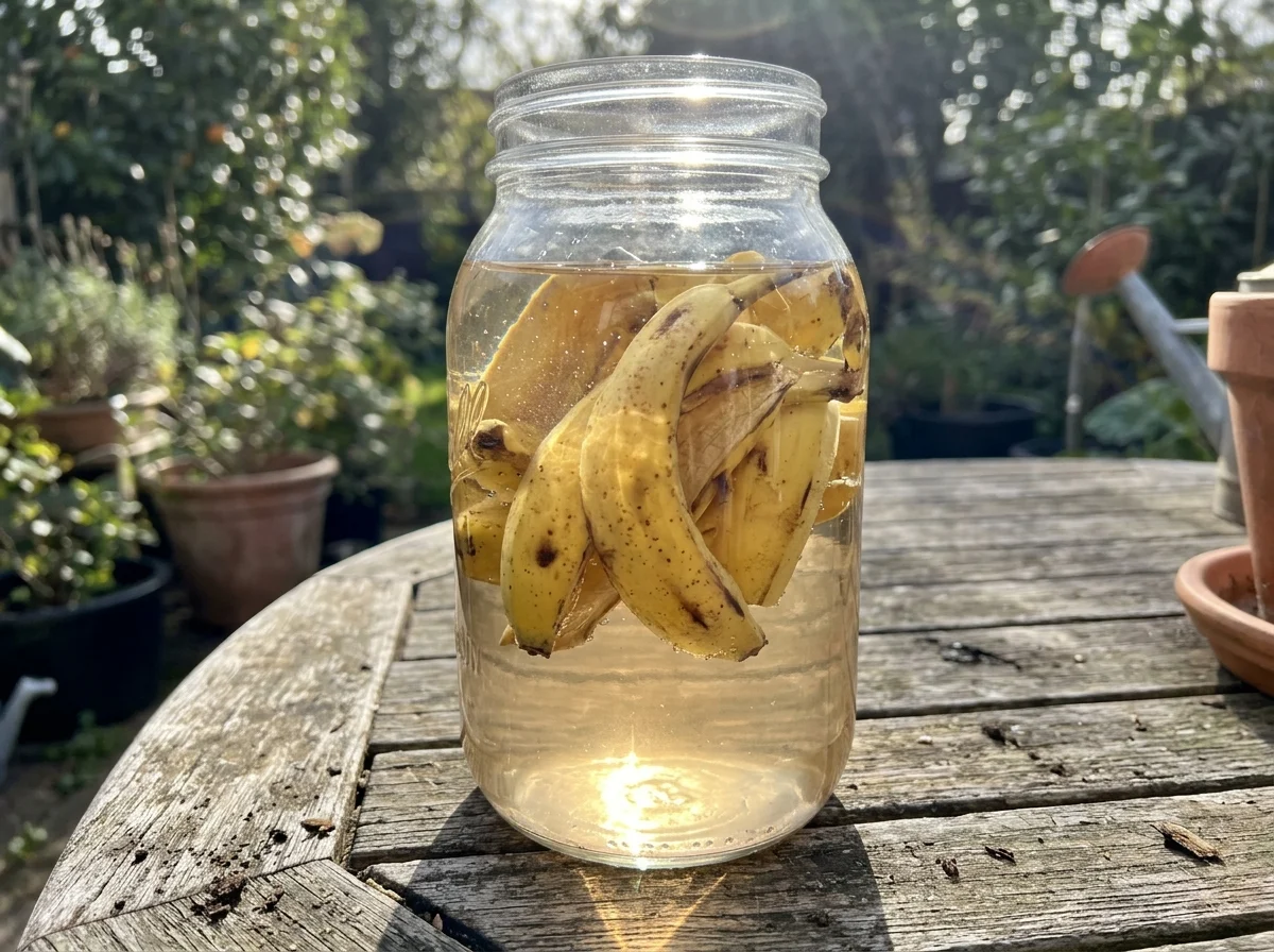6. Banana Peel Potassium Soak