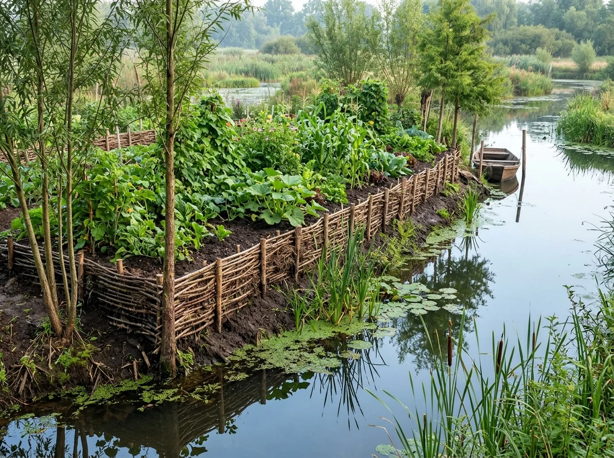 10. Chinampa-Style Raised Wet Bed