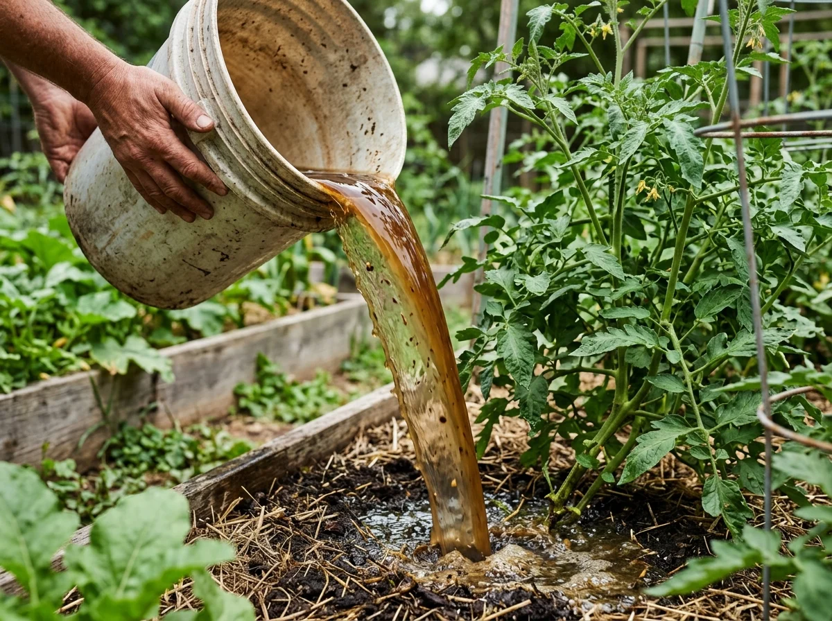 11. DIY Compost Tea From Kitchen Scraps