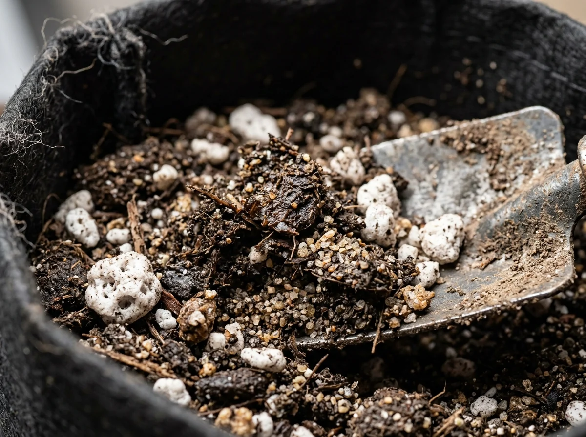 13. Fabric Grow Bag Soil Blend Tips