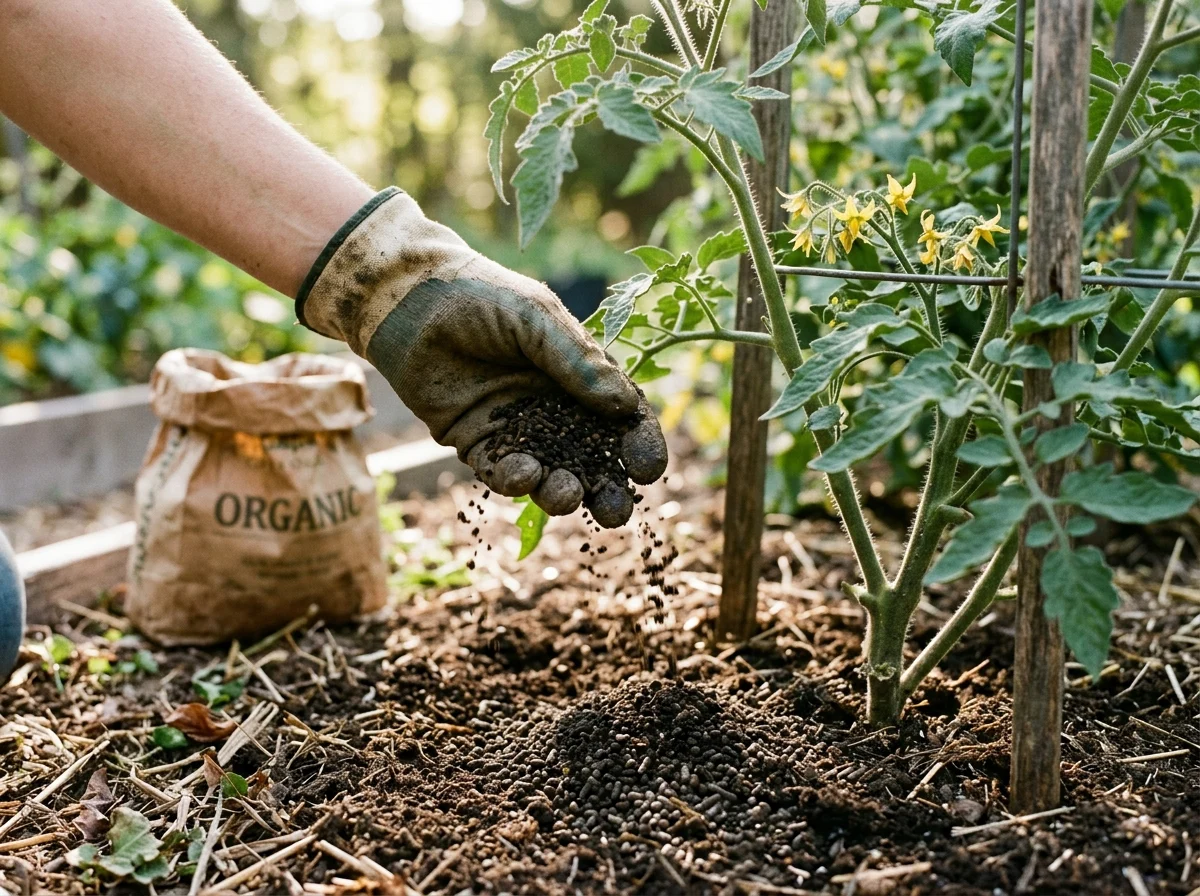 7. Feed Tomato Plants in Stages