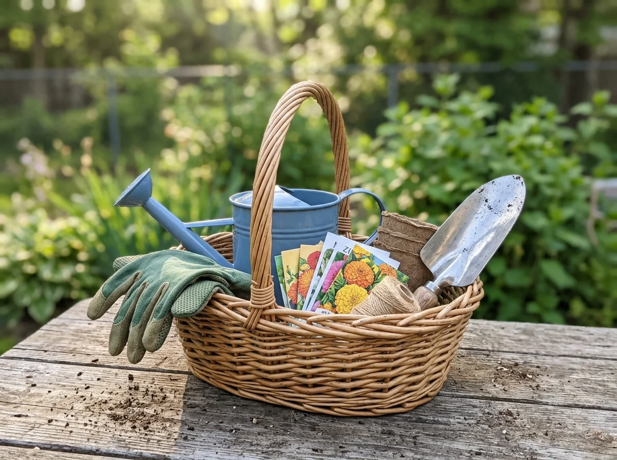 1. First-Time Gardener Starter Basket