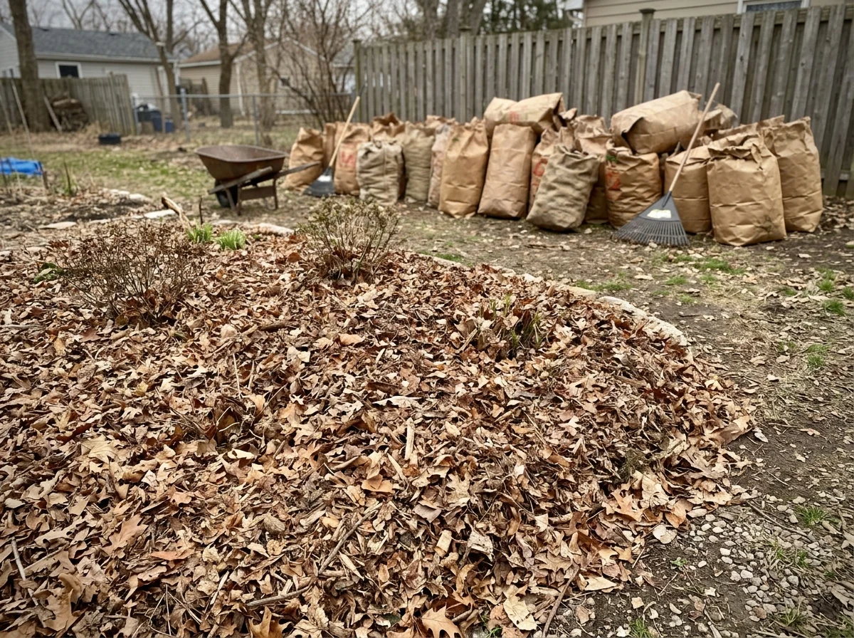 25. Free Neighborhood Leaf Mulch Collection