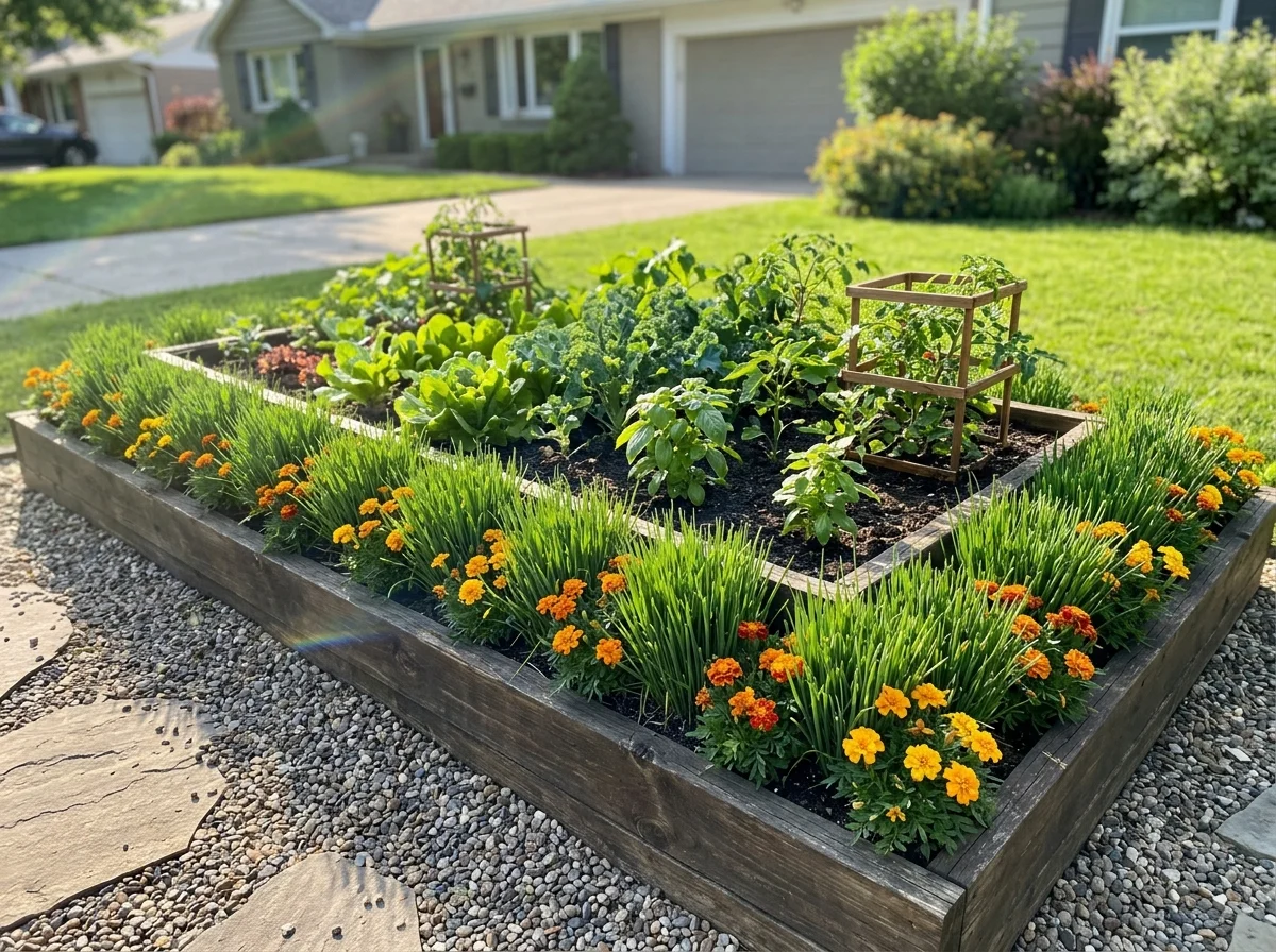 6. Give Beds a Clean Edge for Curb Appeal