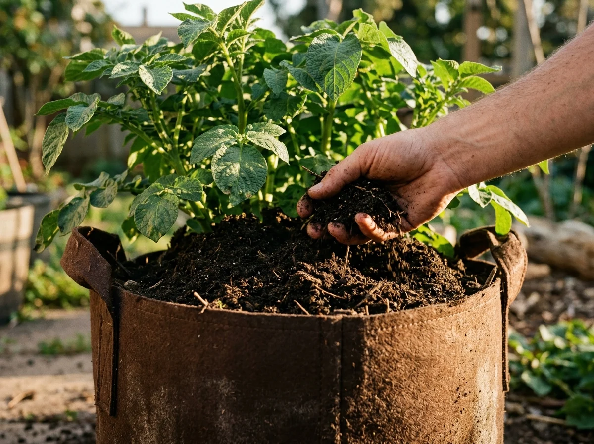 2. Growing Potatoes in Grow Bags
