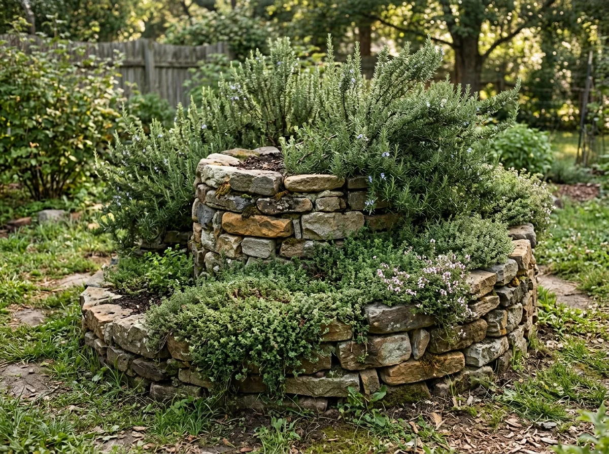 13. Cottage-Style Border