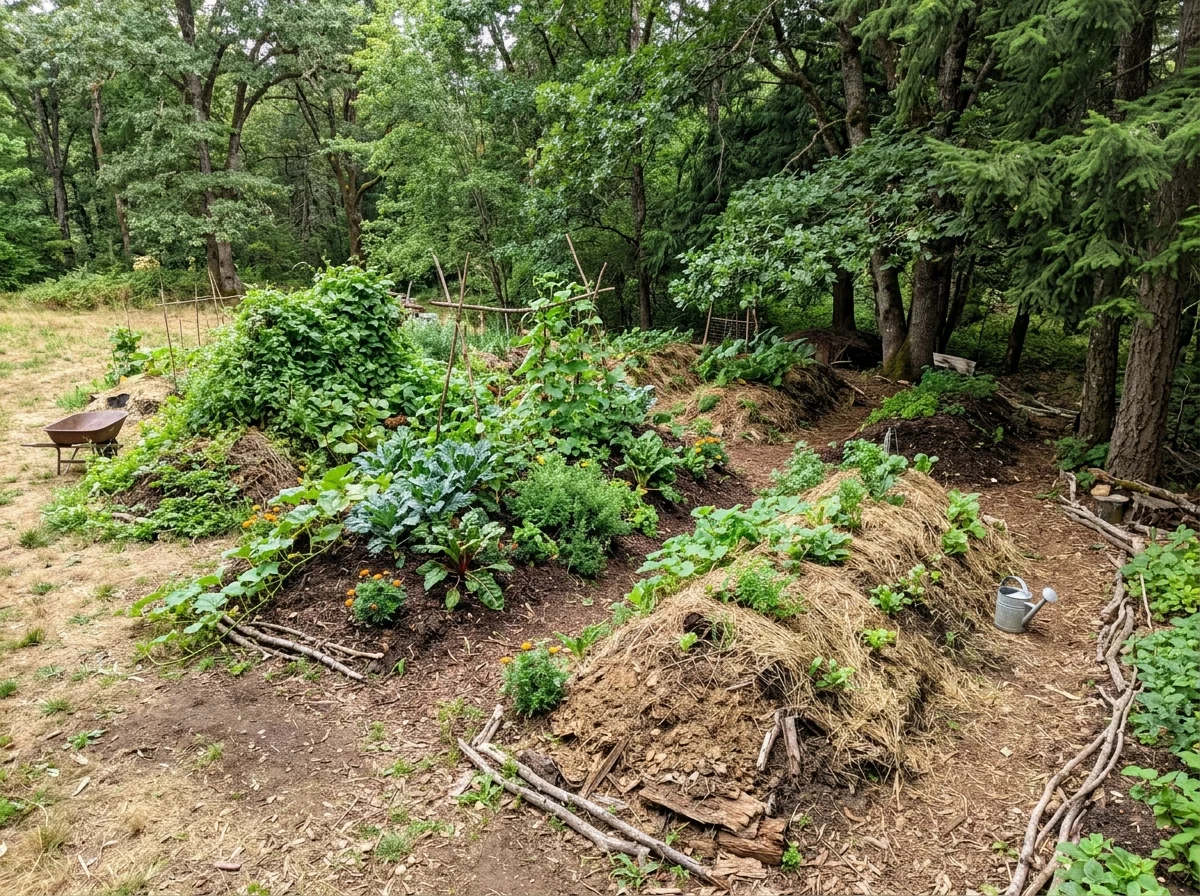 21. Trench Composting Row System