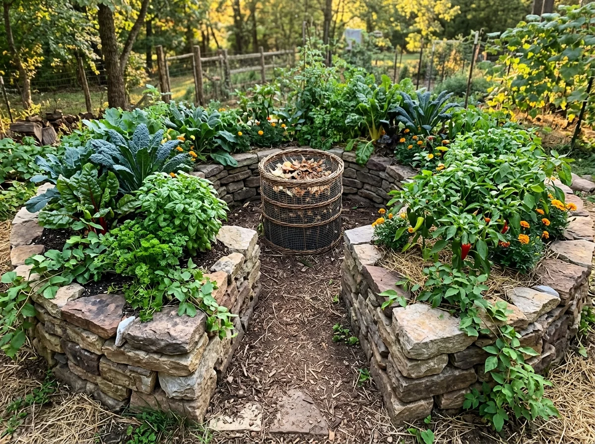 20. Sunken Waffle Garden Beds