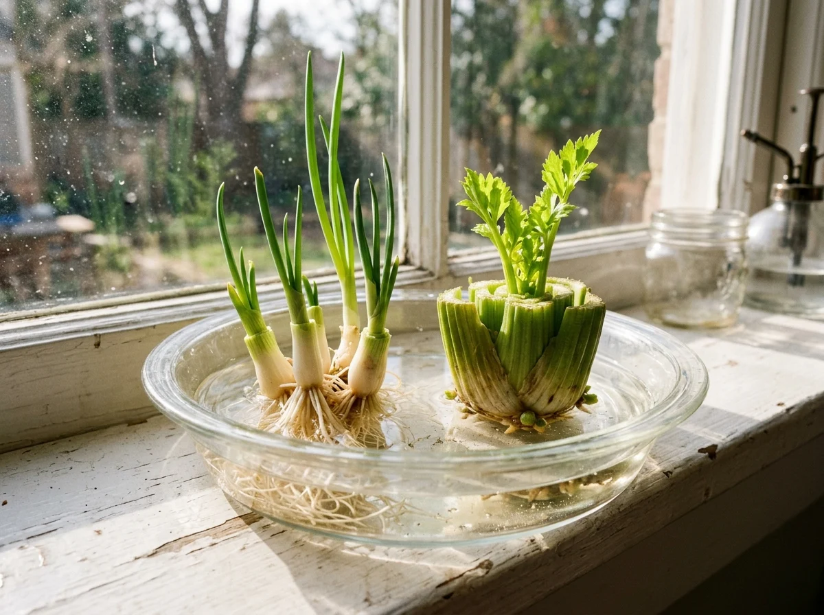 10. Kitchen Scrap Regrowing