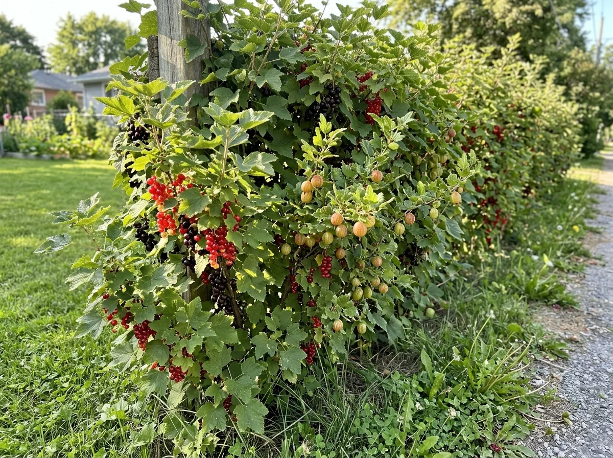18. Living Fence Edible Hedge