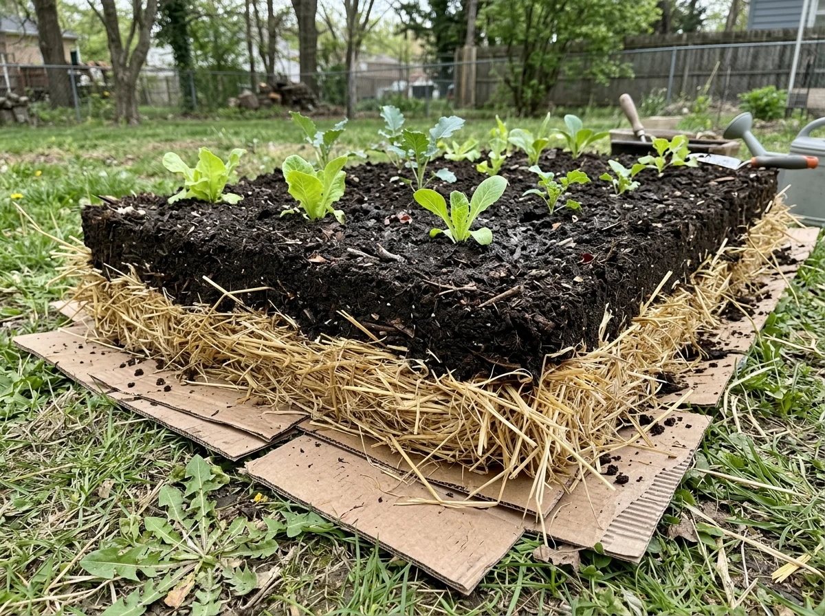 6. No-Dig Layered Bed