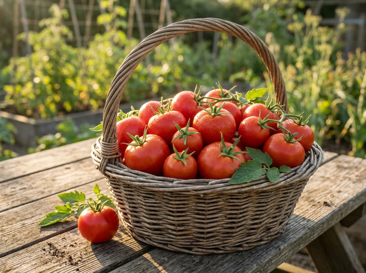 15. Pick Tomatoes at Full Color and the Right Firmness