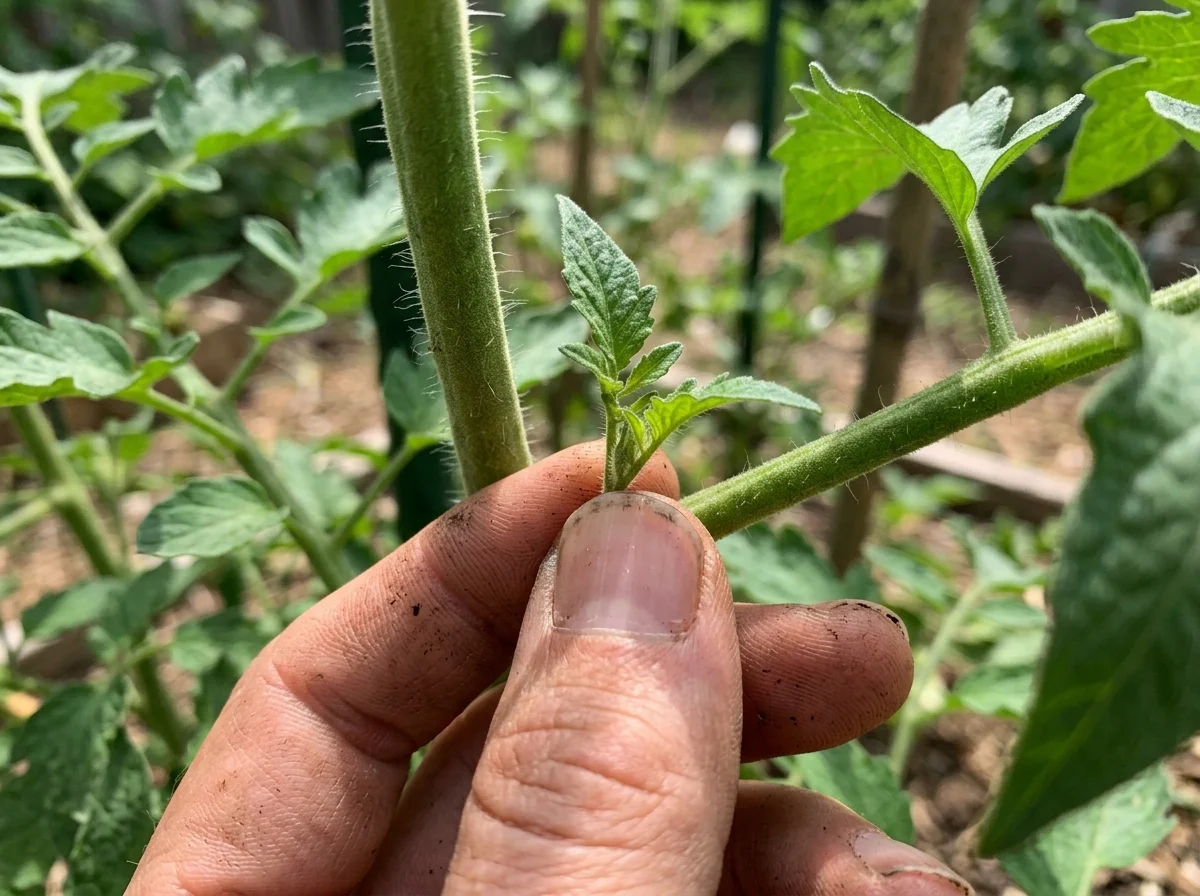 10. Pinch Off Suckers on Indeterminate Varieties