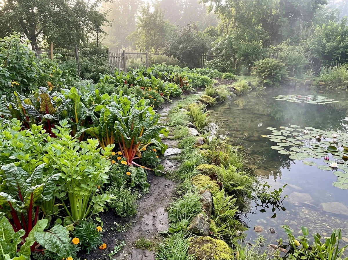 17. Pond-Edge Kitchen Garden