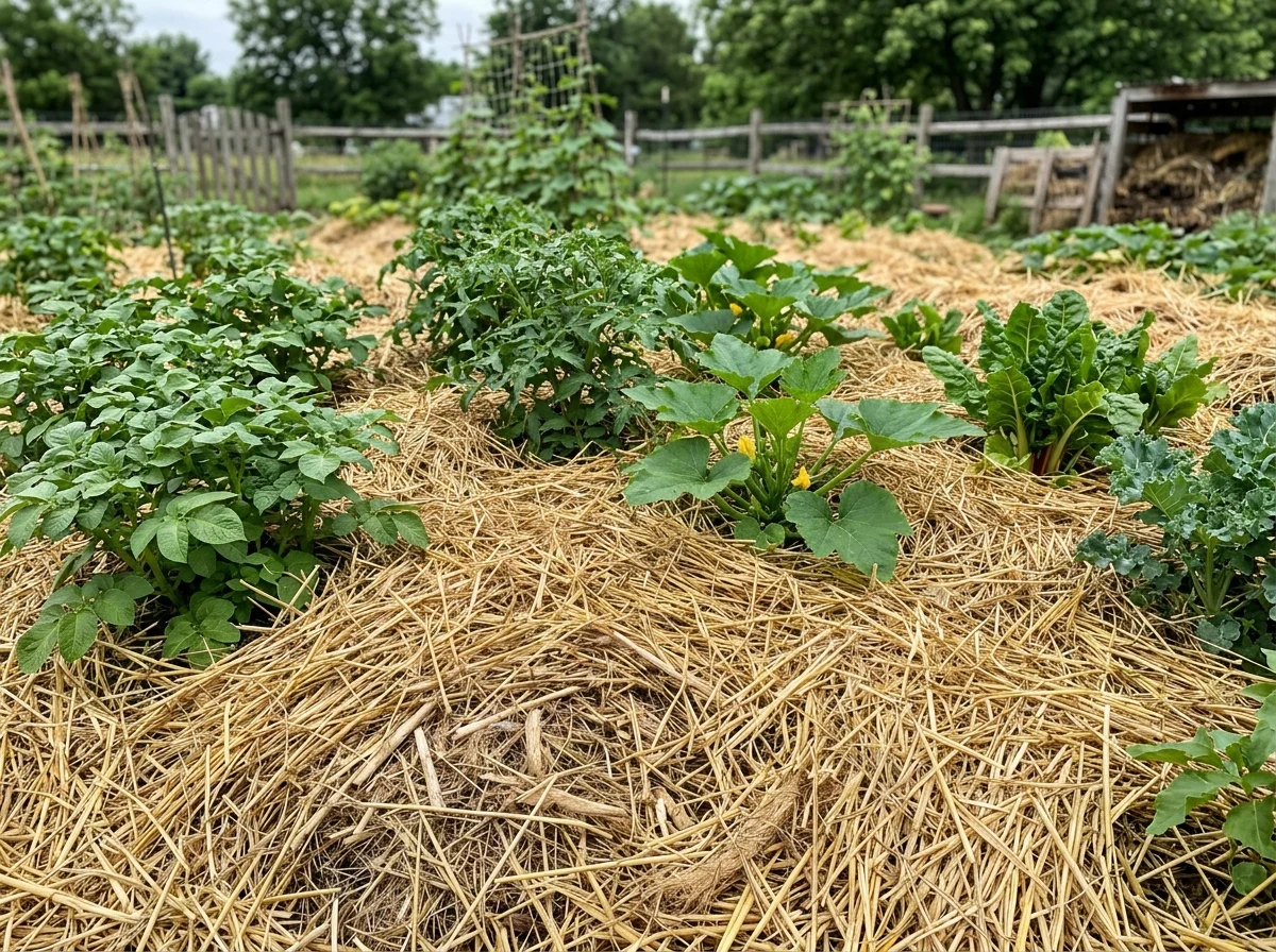 14. Ruth Stout Deep Mulch Beds