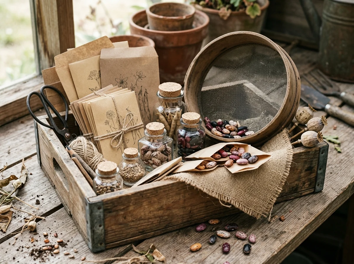 9. Seed Saving and Heirloom Basket