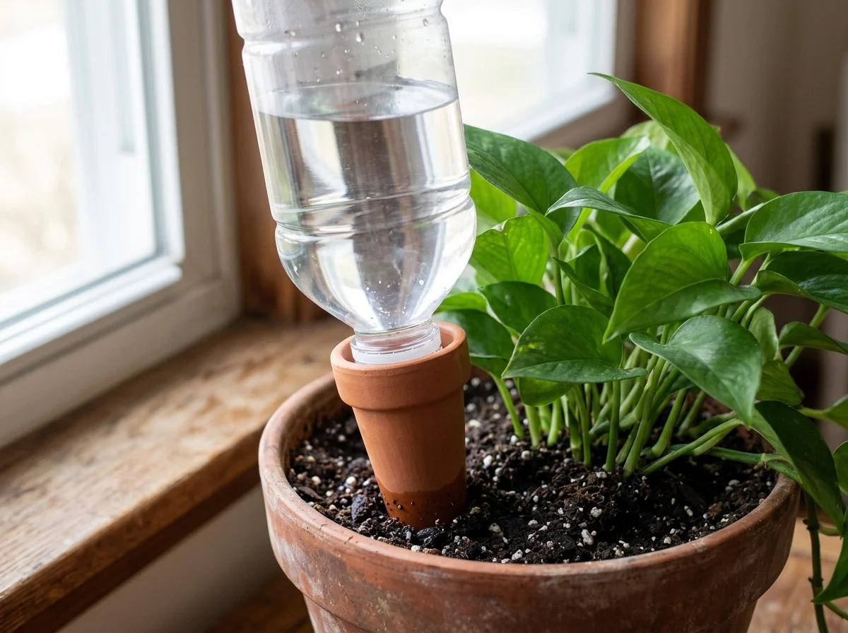 20. Self-Watering Bottle Spike