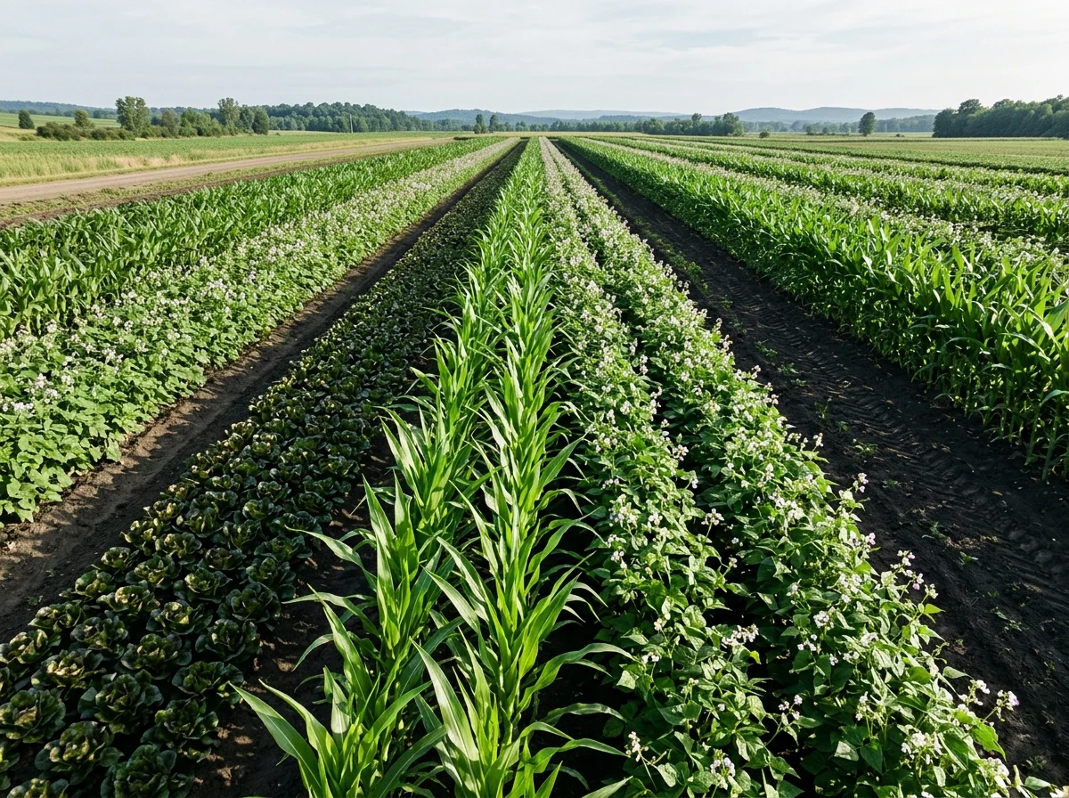 8. Strip Intercropping Rows