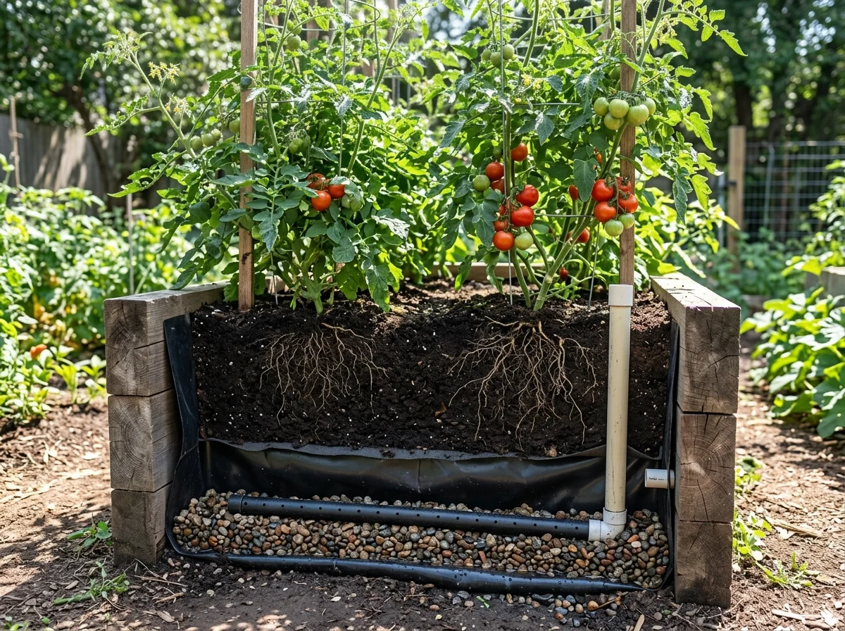 2. Wicking Bed Layout