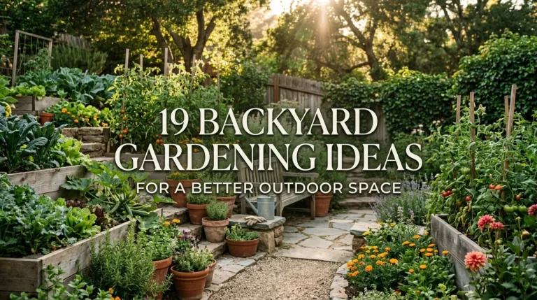 19 Backyard Gardening Ideas for a Better Outdoor Space