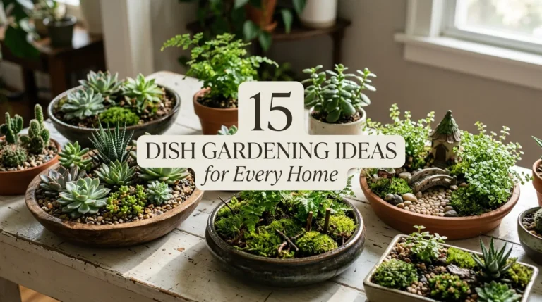 15 Dish Gardening Ideas for Every Home
