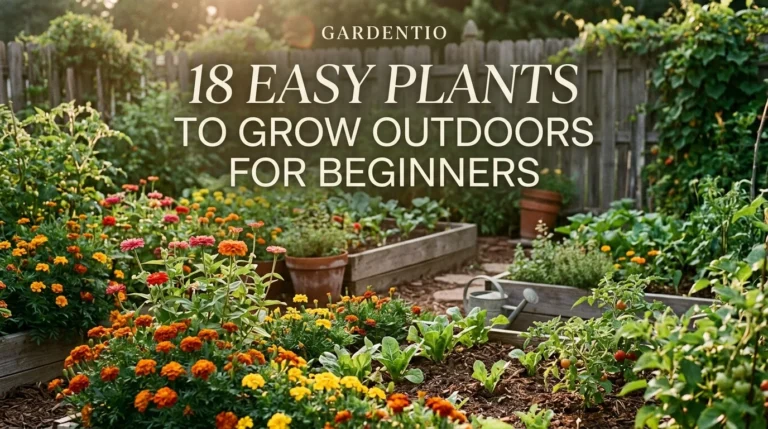 18 Easy Plants to Grow Outdoors for Beginners