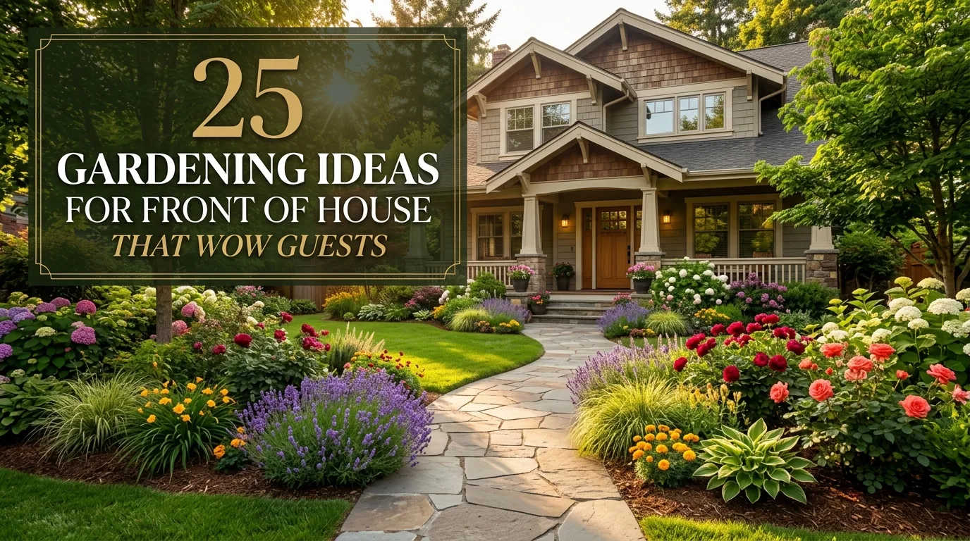 Featured image for 25 Gardening Ideas for Front of House That Wow Guests