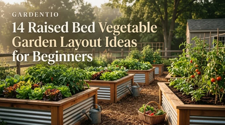 14 Raised Bed Vegetable Garden Layout Ideas for Beginners
