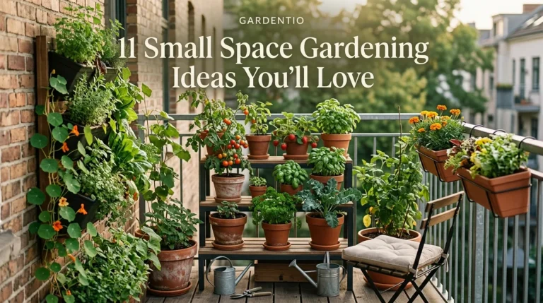 11 Small Space Gardening Ideas You’ll Love