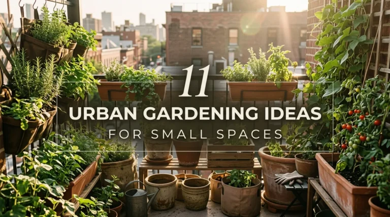 11 Urban Gardening Ideas for Small Spaces