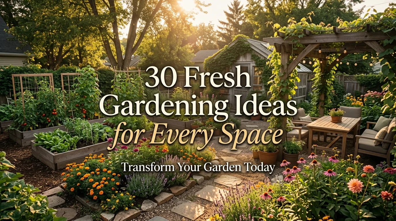 Featured image for 30 Gardening Ideas You'll Love