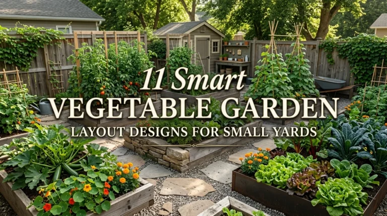 Featured image for 11 Vegetable Garden Layout Design Ideas for Small Yards
