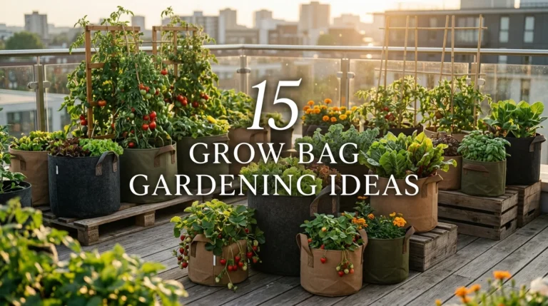 Featured image for 15 Grow Bag Gardening Ideas Anyone Can Copy