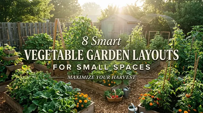 8 Vegetable Garden Layout Ideas for Small Yards