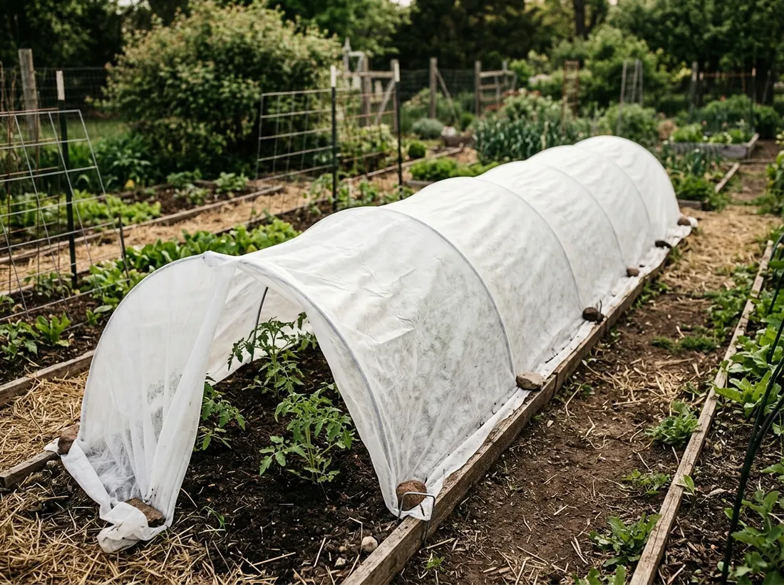Use Row Covers and Cloches to Protect Early and Late Plants