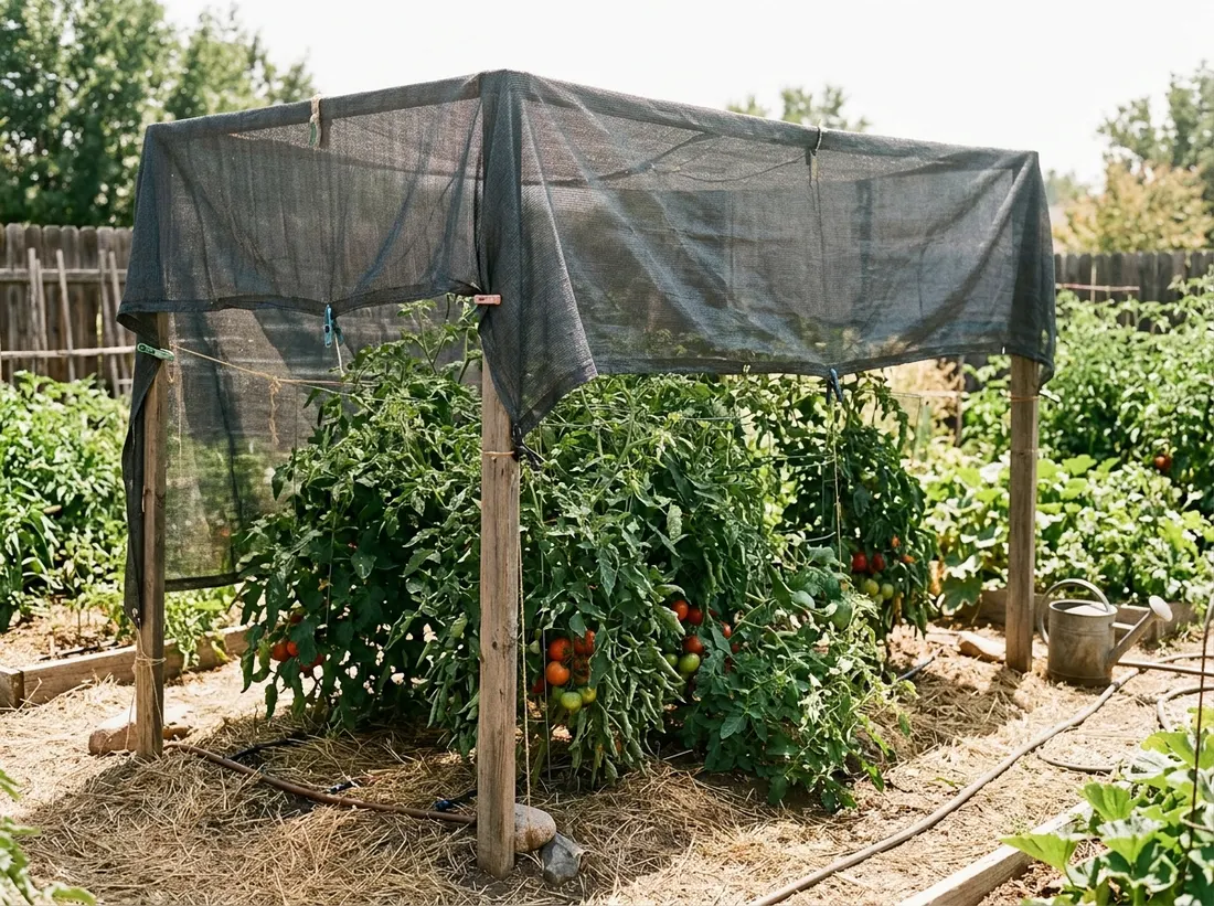 Use Shade Cloth During Extreme Heat Waves