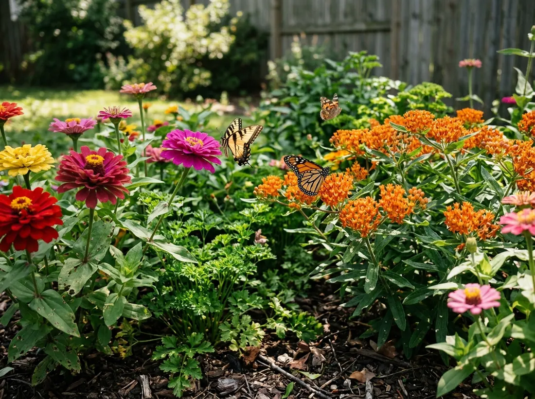 Create a Butterfly Garden with Host and Nectar Plants