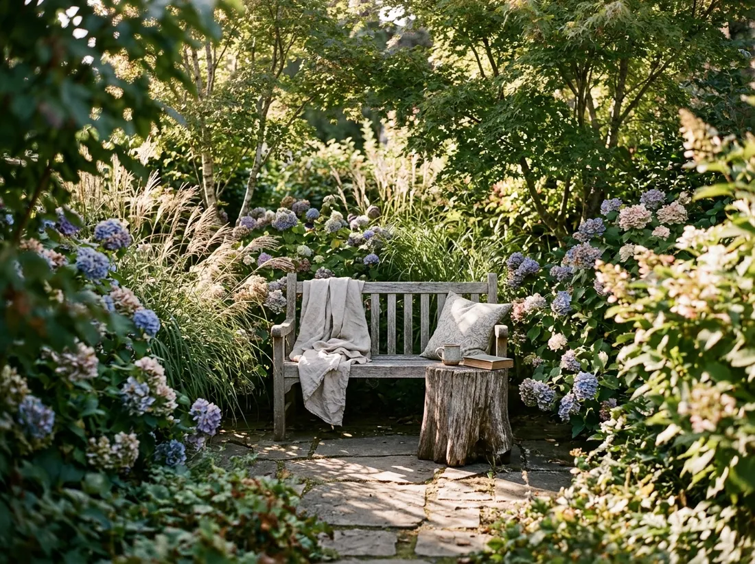 Create a Cozy Reading Nook Surrounded by Greenery