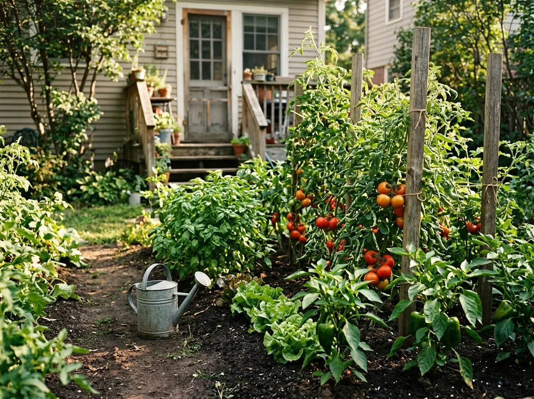 Grow a Vegetable Patch Near the Kitchen Door