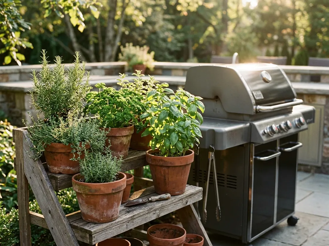 Plant an Herb Garden Steps from the Grill