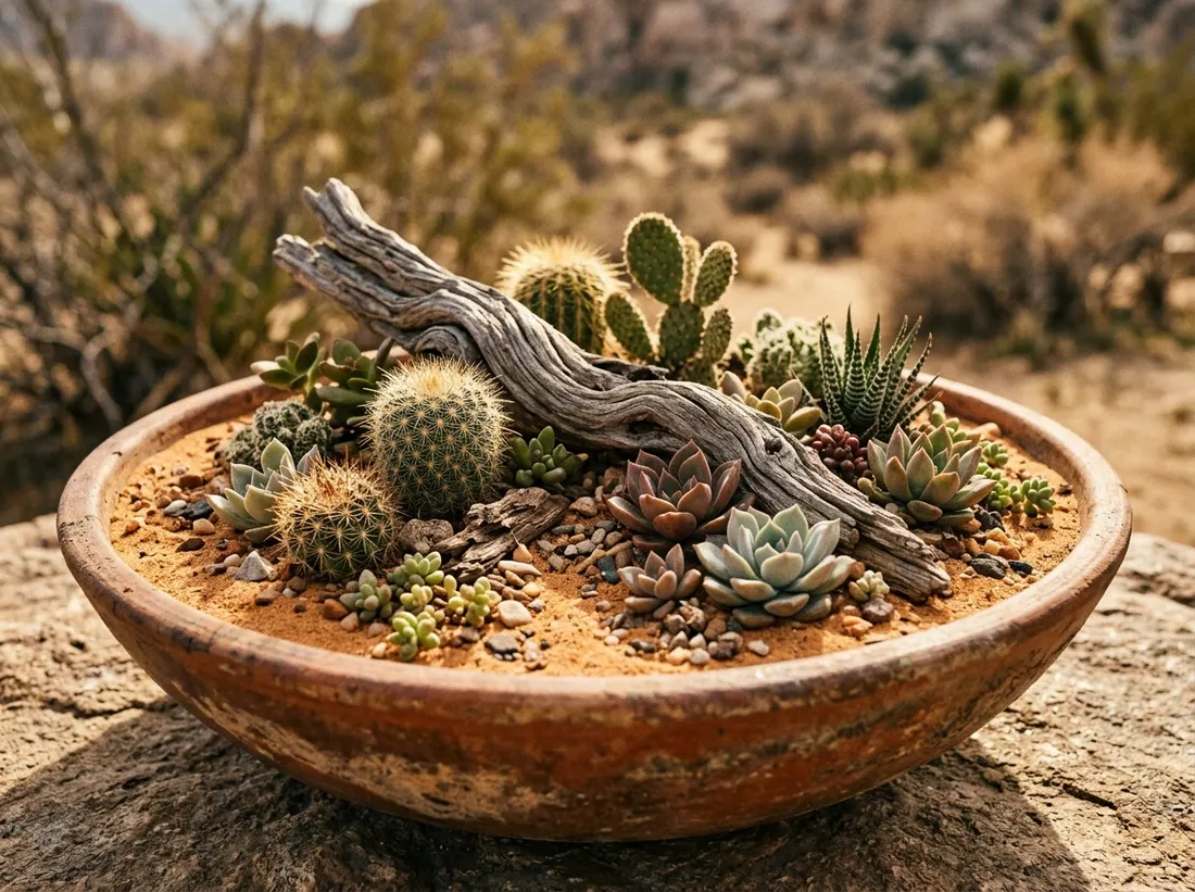 Desert Mixed Dish Garden