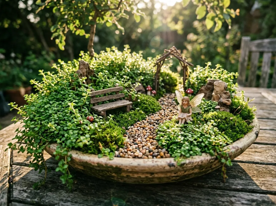 Fairy Garden Dish for Kids and Whimsy
