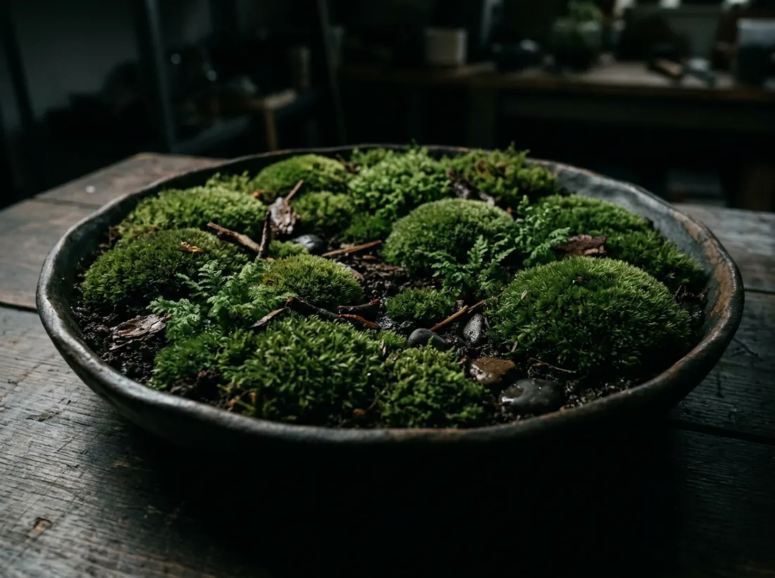 Moss Dish Garden for Low Light