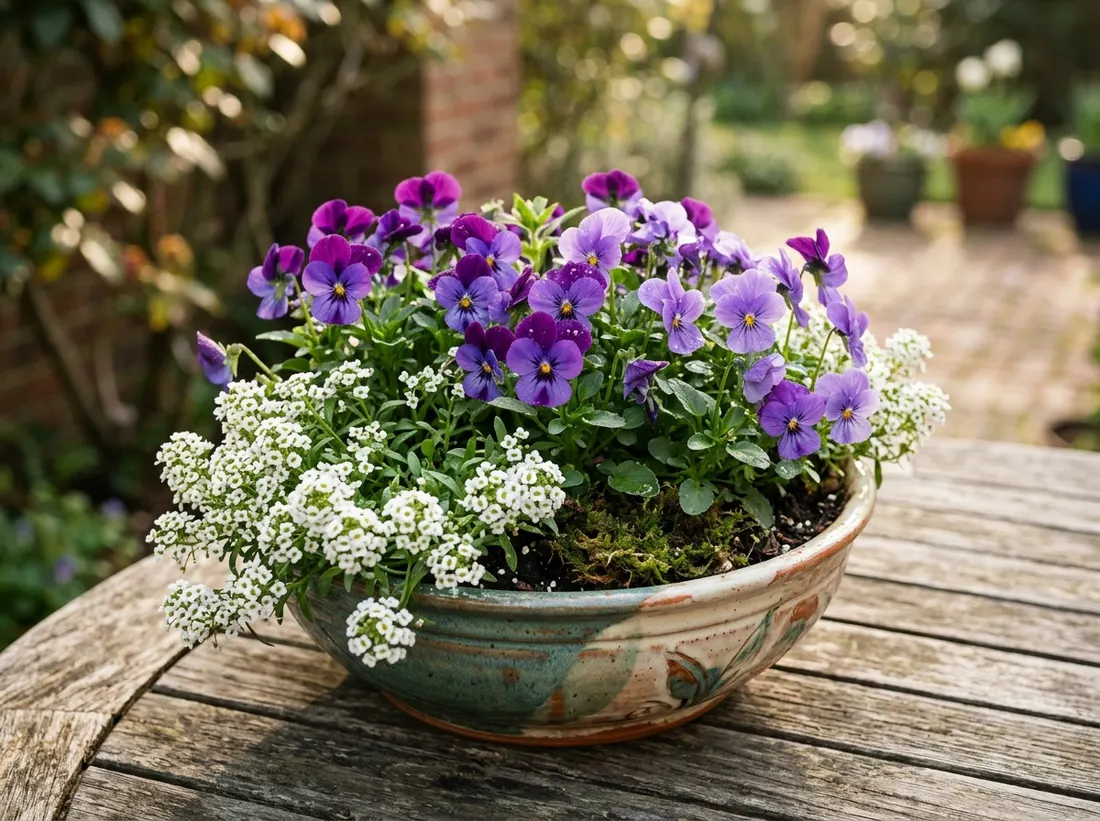 Seasonal Flowering Dish Garden